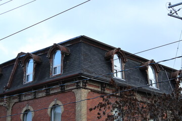 old house in the city