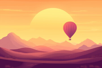 Fototapeta premium Hot air balloon 