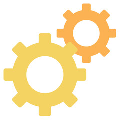 Gear Flat Icon