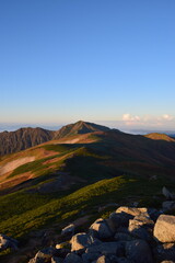 紅葉の日本百名山「飯豊山」