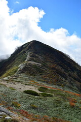 紅葉の日本百名山「飯豊山」