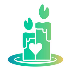 candle Gradient icon