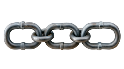chain isolated on white