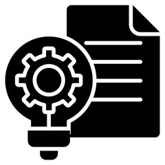 Document Glyph Icon