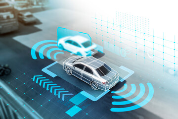 Operating a communication and detection system Using a driving safety alert system in public...