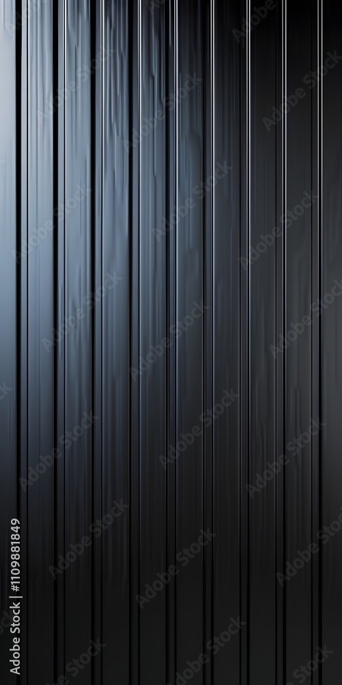 Poster a textured black vertical panel design with subtle lighting effects.