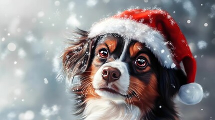  Dog in Christmas