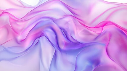 Fototapeta premium Abstract Purple and Pink Wave Fabric Design