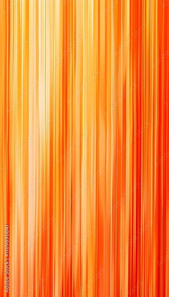 Poster abstract image featuring vibrant orange and red vertical lines, creating a warm, dynamic feel.