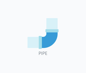 Pipe Vector, Icon Or Logo Sign Symbol Illustration 