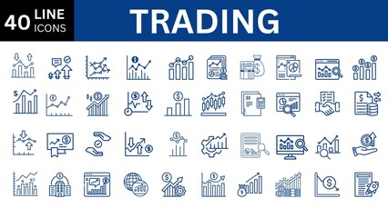 Trading icon. Global Exchange, International Commerce, World Trade, Cross Border Transactions, Global Markets, Export Gateway, Import Nexus, Worldwide Transactions and Global Logistics