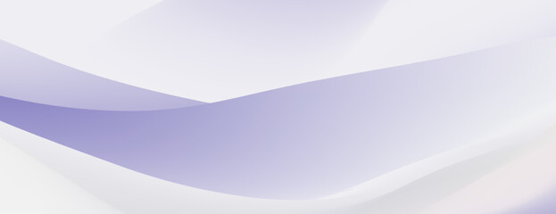 Soft lavender and white abstract background with flowing curves.