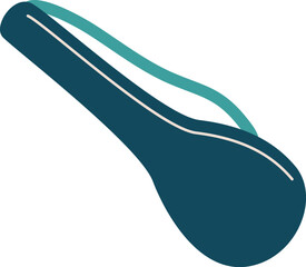 Badminton sport illustration