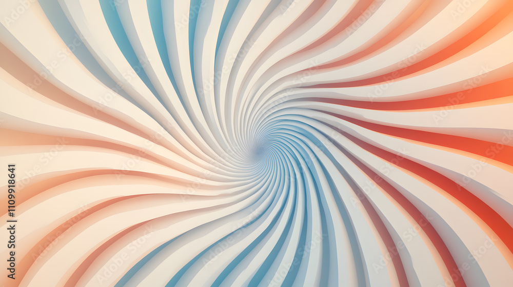 Poster dynamic swirling patterns abstract art digital design colorful environment aesthetic viewpoint motio