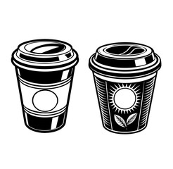 Starbucks cup vector illustration