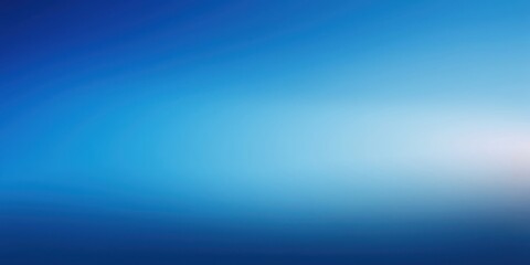 A Smooth Gradient From Dark Blue To Light Blue, Evoking a Sense of Tranquility and Depth