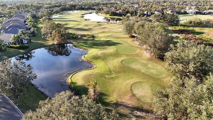 one of the many Lakewood Ranch golf courses in Bradenton, Florida