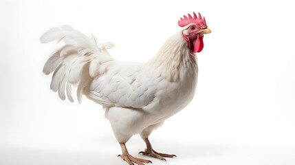 rooster isolated on white background