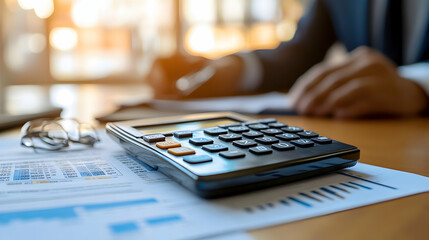 Financial planning strategies office environment business insights professional setting analytical approach to budgeting