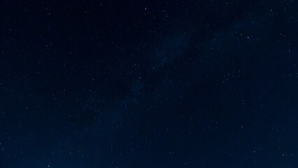 静寂に輝く天の川