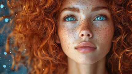 Awestruck Woman Gazing at Night Sky Filled with Stars Representing Human Emotions and Expressions