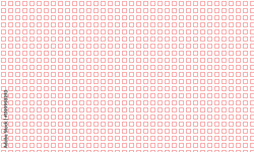 Aufkleber abstract monochrome geometric red square shape outline grid pattern can be used background.