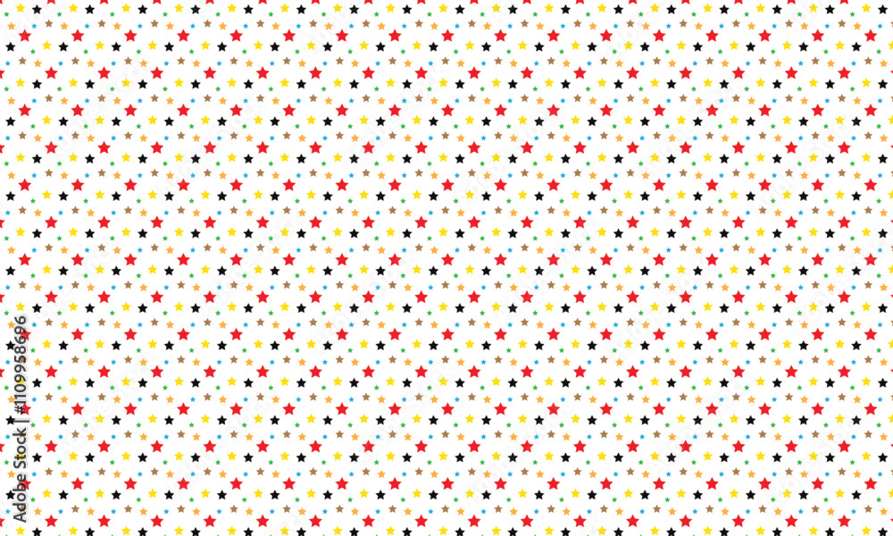 Aufkleber abstract monochrome geometric coloring star pattern can be used background.