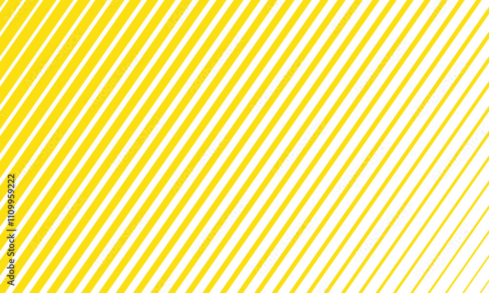 Poster abstract monochrome geometric big to small yellow stripe line pattern can be used background.