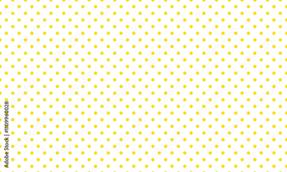 Poster abstract monochrome geometric yellow dot pattern can be used background.