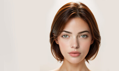 Fototapeta premium beautiful woman face