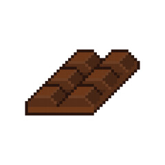 CHOCOLATE BAR ICON PIXEL ART