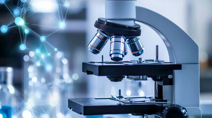 Microscope, Science Lab, Research, Technology, Background