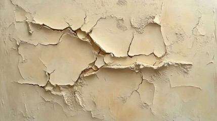 Fototapeta premium Cracked and Weathered Textured Wall