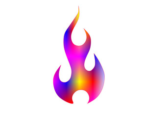 Fire colorful vector design













































