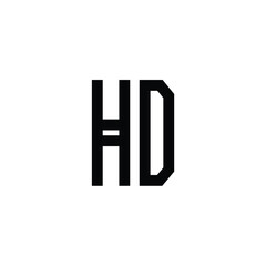 HD monogram logo design letter text name symbol monochrome logotype alphabet character simple logo