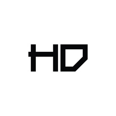 Obraz premium HD monogram logo design letter text name symbol monochrome logotype alphabet character simple logo