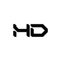 HD monogram logo design letter text name symbol monochrome logotype alphabet character simple logo