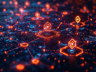 AI Powered Cybersecurity System Safeguarding Digital Networks with Holographic Shields and Encryption