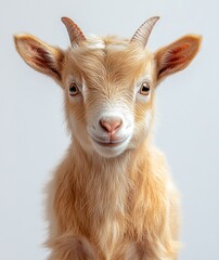 Fototapeta premium Cute Baby Goat Portrait