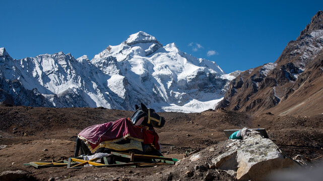 Adi Kailash also known as Shiva Kailash, Chota Kailash, Baba Kailash or Jonglingkong Peak, is the second most important peak of Panch Kailash group