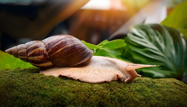 caracoles gigantes africanos