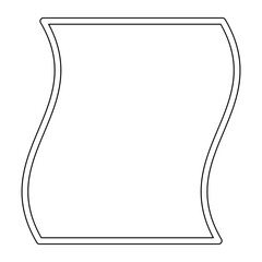 Paper, document, file icon in line style