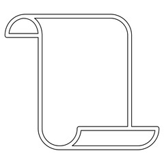 Paper, document, file icon in line style