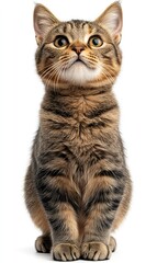 Fototapeta premium Curious Tabby Cat