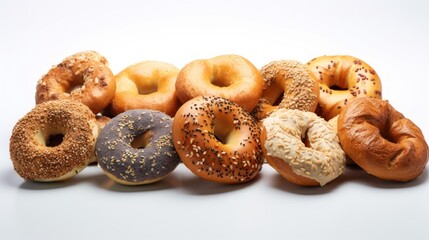 Assortment of Freshly Baked Bagels