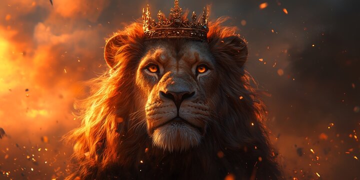 The Lion of Judah, a majestic and imposing lion, the king, o le&atilde;o de jud&aacute;, DEus como le&atilde;o Aslam, o Rei de Jud&aacute;