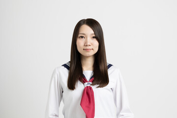 Fototapeta premium 日本人の女子高生