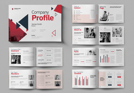 Company Profile Layout