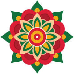 abstract flower illustration