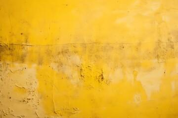Abstract Yellow concrete wall background